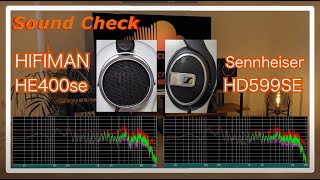 HIFIMAN HE400se vs Sennheiser HD599SE [ Chinese headphones Sound Comparison ]