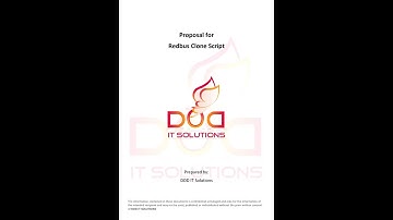 Redbus Clone Script Proposals   DOD