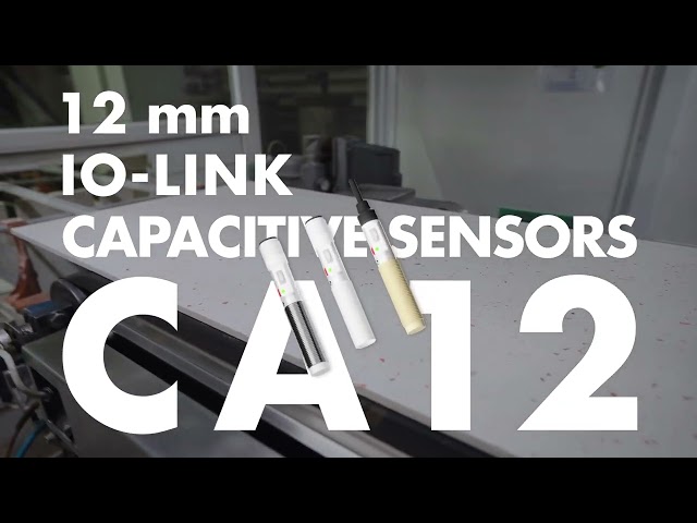 Smart M12 Capacitive Proximity Sensors with IO-Link Communications