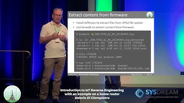 HIP19: Introduction to IoT Reverse Engineering - V. Di Giampietro