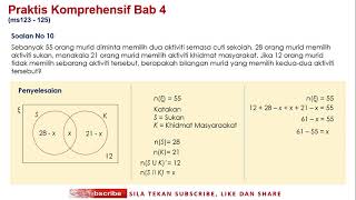 Matematik KSSM Ting 4, Bab 4, Praktis Komprehensif, soalan 9 hingga 11