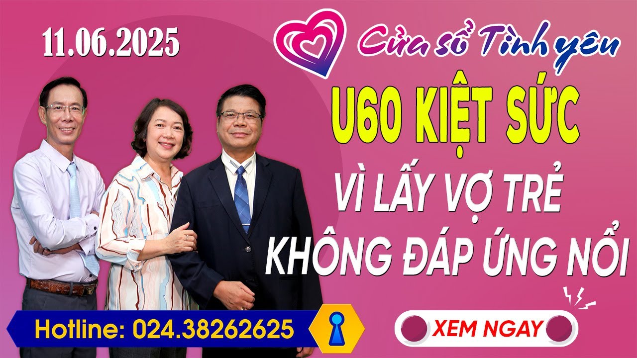Nghe Cửa Sổ Tình Yêu Ngày 11/06/2025 | Tư Vấn Chuyên Thầm Kín | Đinh Đoàn, Hoàng Thúy Hải, Thành Văn