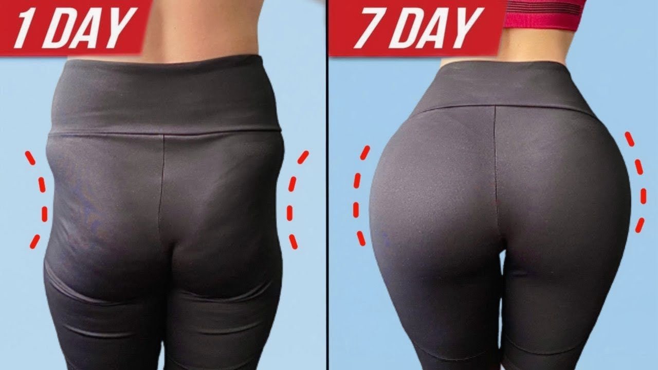 DO THIS 8 Exercises to Get PERFECT ROUND BOOTY! 6 Min Butt Workout, No ...