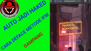 deface metode IFM
