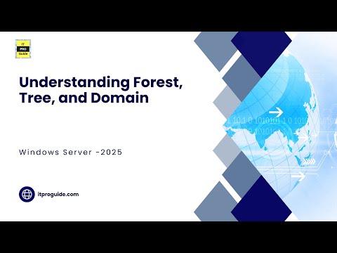 07 Forest, Tree, and Domain in Active Directory | Windows Server 2025