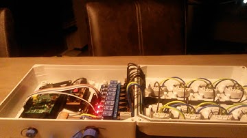 Raspberry Pi 8-channel relay box