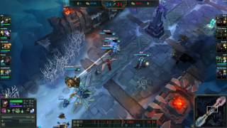 Fiddlesticks 1 v 5 PENTAKILL - ARAM