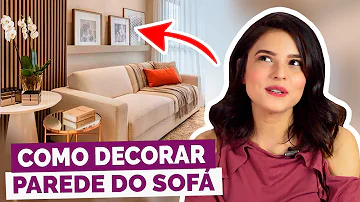 Como decorar o canto do sofá?