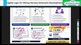 Wiring Harness Design Course 2026 | Capital Logic &amp; Capital XC | Automotive Electrical Training