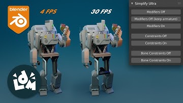 Increasing Viewport Performance for Modifier Heavy Scenes in Blender