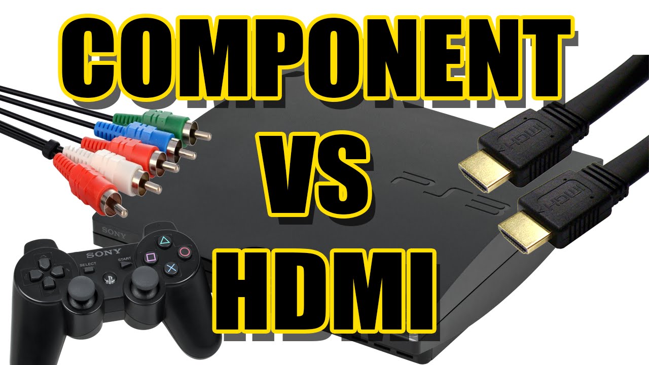 V component. Component vs HDMI. Component to HDMI.