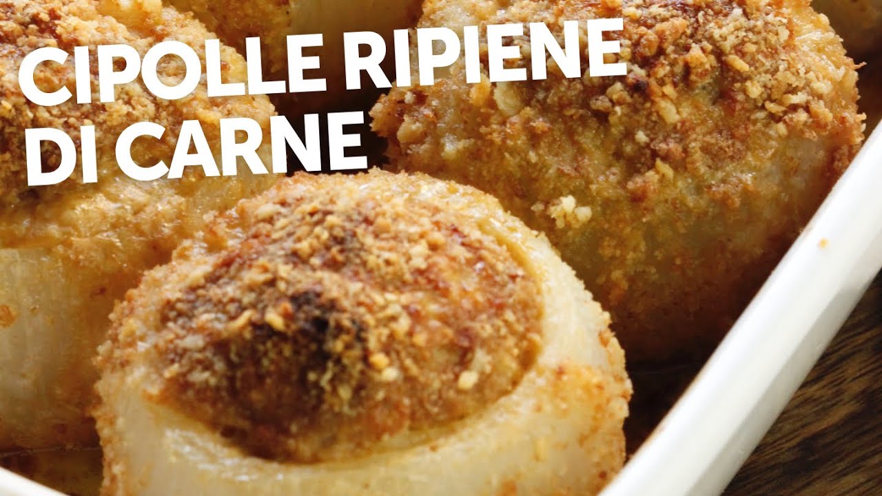 Se adori le cipolle questa ricetta fa per te! 🧅 Ripiene con carne sono buonissime 🤩