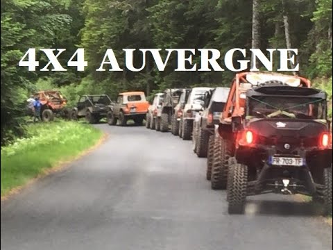 road trip 4x4 auvergne