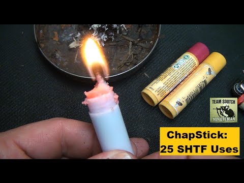 25 SHTF uses for ChapStick