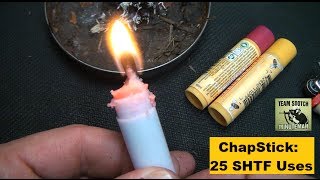 25 SHTF uses for ChapStick