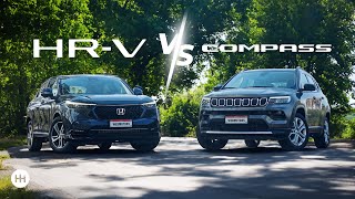Comparativo Honda HR-V Touring x Jeep Compass Longitude -  Qual SUV de R$ 190 mil é melhor?