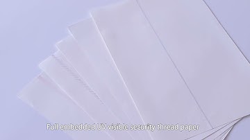 Product Type:Watermark paper、Anti-counterfeiting paper、Security paper