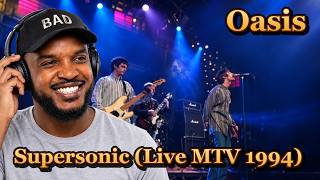 Oasis - Supersonic (Live MTV 1994) REACTION