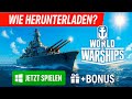 Wie lädt man World of Warships kostenlos auf den PC herunter Ohne Fehler
