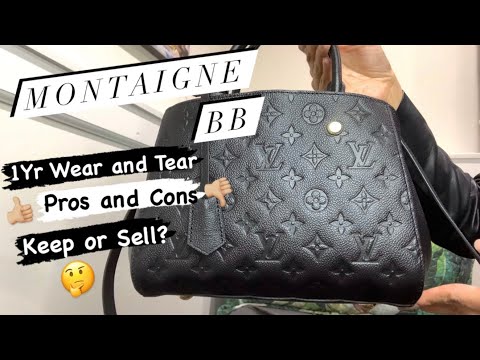 UPDATED* REVIEW OF THE LOUIS VUITTON MONTAIGNE BB IN MONOGRAM CANVAS