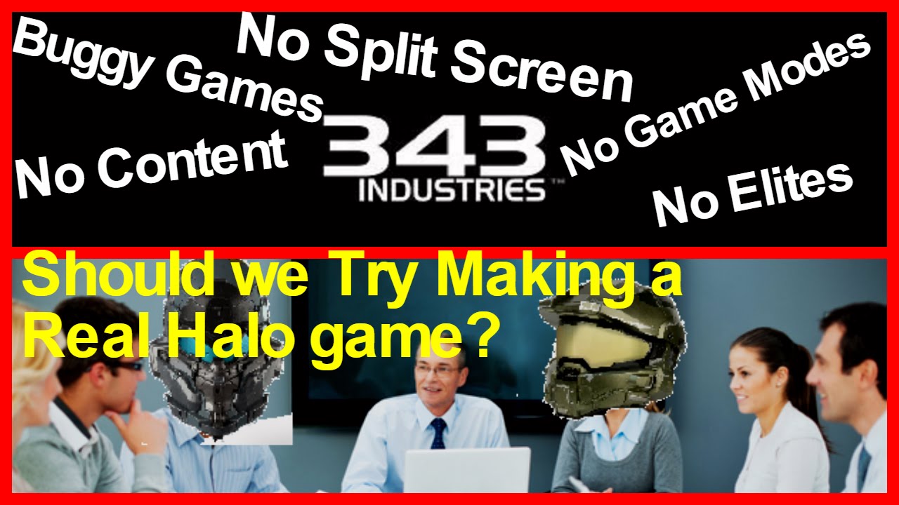 343i Can't Make Halo Games and aren't Using the Halo Franchise to its ...