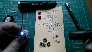 Joule Thief - New Inductors - Fewer Turns