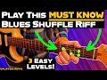 The must know blues shuffle 6th riff to change your playing forever