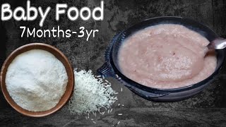 Baby Food|Healthy Weight gain & Born strength Rice Flour,nuts & Dates porridge|7months-3yr Babies.
