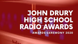 John Drury Awards - Award Ceremony 2020