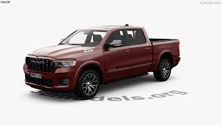 Ram 1500 Tungsten 2024 3D model by 3DModels.org