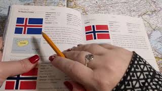 ASMR ~ Facts about the Flags of Europe ~ Soft Spoken Tracing ~ Extra Tingly ~ For Relaxation & Sleep screenshot 4