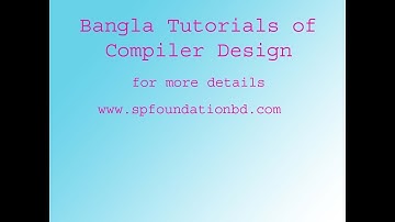 Compiler Design Bangla Tutorials  Part 4 (Syntex directed defination)