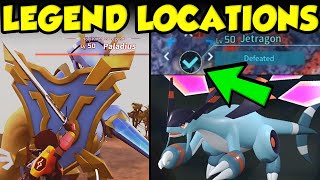 LEGENDARY PAL LOCATIONS! HOW TO GET LEGENDARY PALS IN PALWORLD!