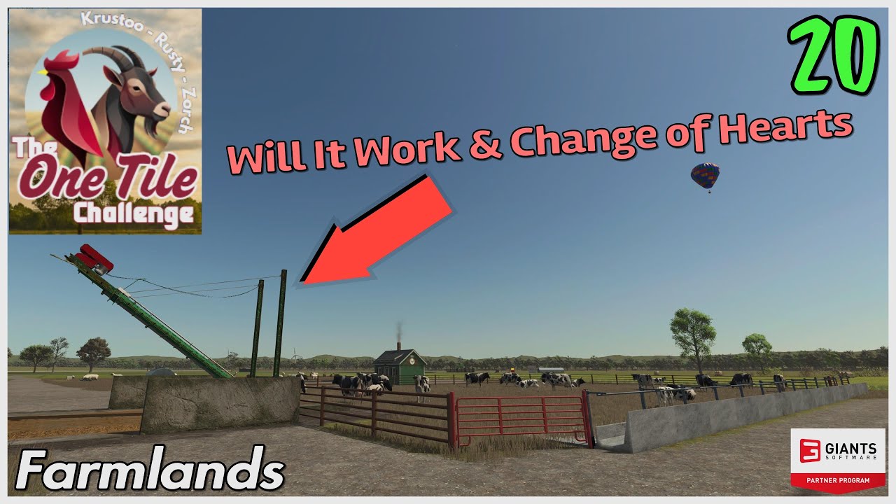 Will It Work & Change of Hearts in the Competitive One Tile Challenge on Farmlands / Ep 20 / FS25