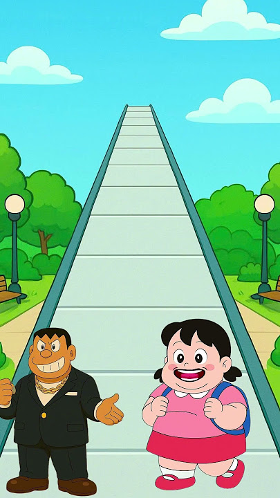 Xuka bị béo phì #doraemon #nobita #xuka #doraemonshorts