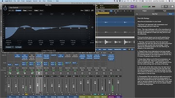 6) Mixing drums with stock Logic plugins - Toms