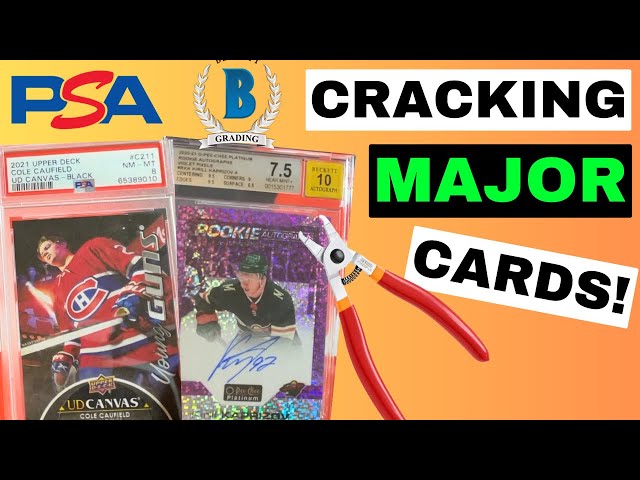 HOW TO CRACK A PSA AND BGS SLAB - CRACKING GRADED CARD SLABS TO RESUBMIT! - YouTube HOW TO CRACK A PSA AND BGS SLAB - CRACKING GRADED CARD SLABS TO RESUBMIT! - YouTube
