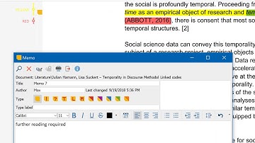 Literature Reviews with MAXQDA