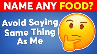 Avoid Saying The Same Thing As Me 🤔 | Monkey Quiz