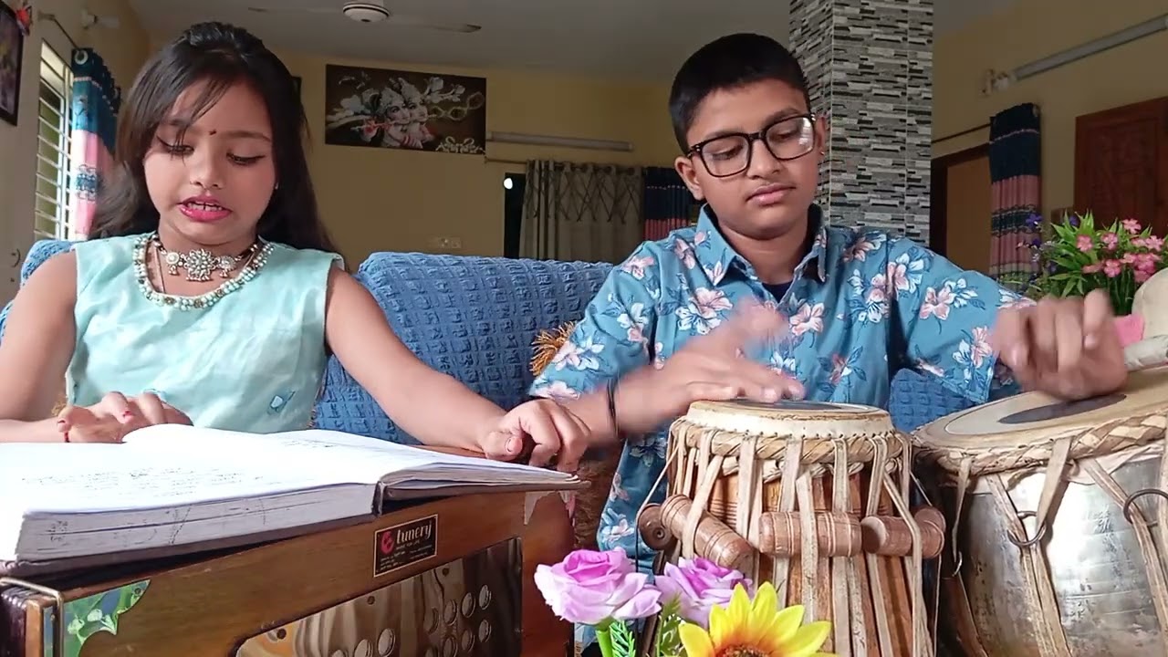 যা রে যা‌রে উড়ে যা‌রে পা‌খি, কন্ঠঃ অ‌সিরা আচার্য‌্য, তবলায়ঃ অংশুমান আচার্য‌্য