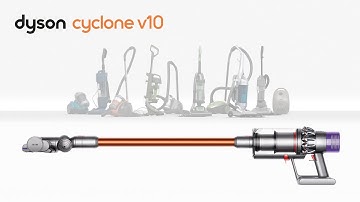 De zuigkracht van een sledestofzuiger. Zonder het snoer. De Dyson Cyclone V10™ snoerloze stofzuiger.