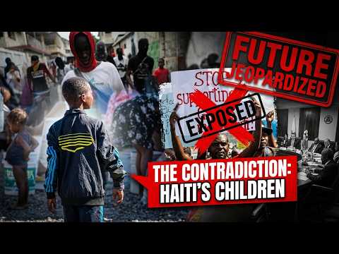 Video More Than Half a Million Children in Gang Hands: The Future of Haiti Is Jeopardized