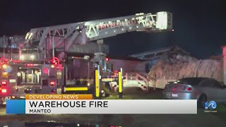 3-alarm fire at Manteo Furniture & Appliance Warehouse