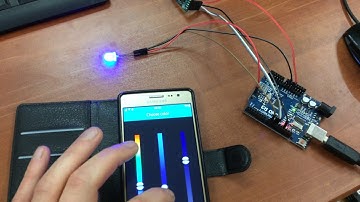 Update: Control Arduino UNO + WS2812b over Bluetooth with Tizen App