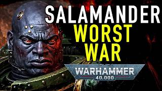 Terrifying Wars of the Salamanders Spacemarine Chapter in Warhammer 40K