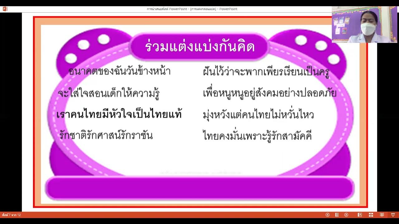 วิชาภาษาไทย เรื่อง ชิ้นงานการแต่งกลอนแปด ครูสีสุดา โรงเรียนมานิตานุเคราะห์  - Youtube
