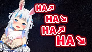 Gawr Gura Tries To Laugh Like Pekora【JP SUB/Hololive】