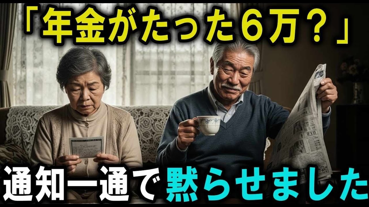 「笑われた年金」──その瞬間、42年の結婚を終わらせました