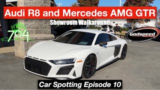 Mercedes Amg Gtr, Audi R8, Visiting Godspeed Motors 704 Exotics Showroom Tour Car Spotting Ep 10