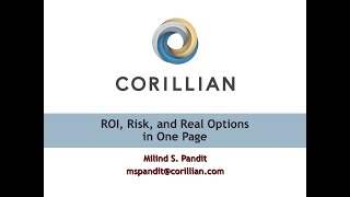 2007-02-14 ROI, Risk, and Real Options in One Page